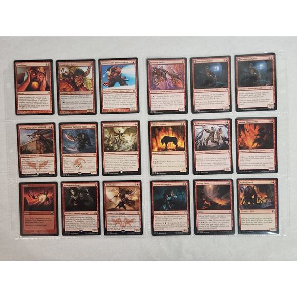 trading card binder sheets 20 Pack 360 Pockets Black Sleeves Sheets, Double Sided Thicken Game Card Sleeves for 3 Ring Binder, 9 Pocket Side Loading Page Protector for MTG, Yugioh, Game The acid Magic The Gathering Trading Cards